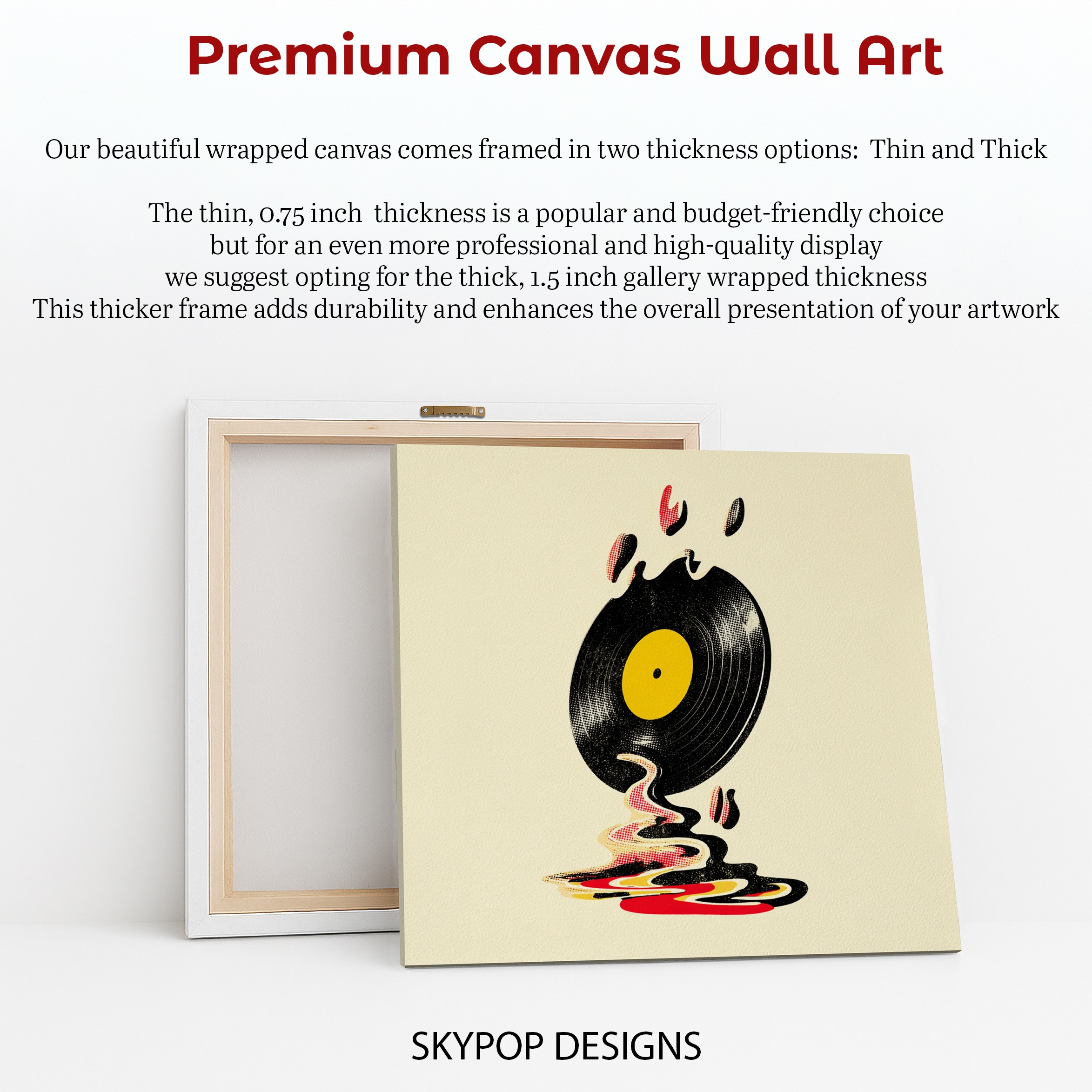 6.jpg Melting Vinyl Record Art
