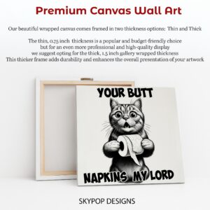 Cat Toilet Paper Art