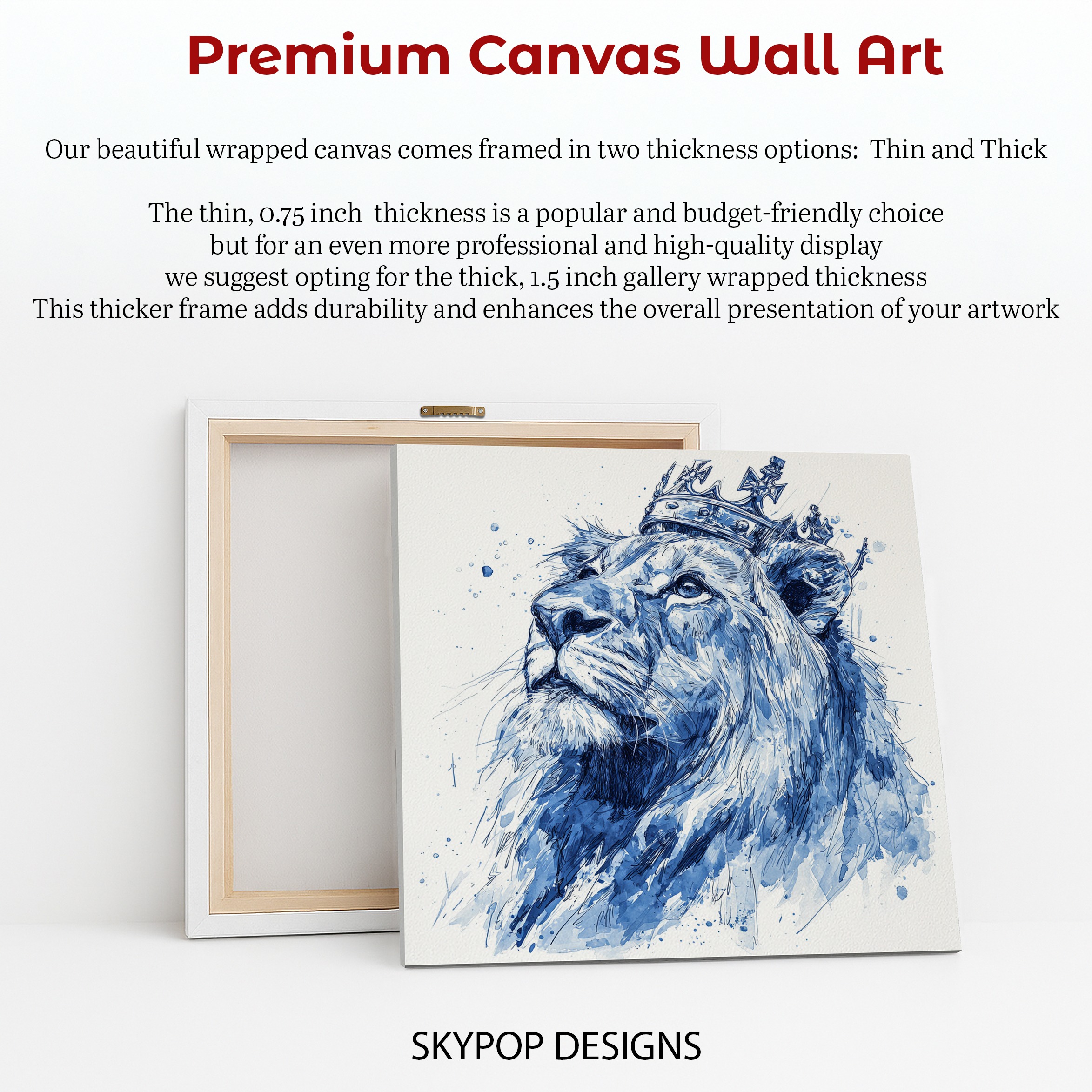 6.jpg Crowned Lion Art