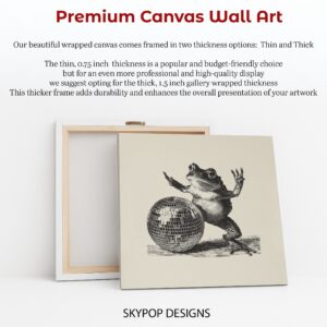 Disco Frog Art
