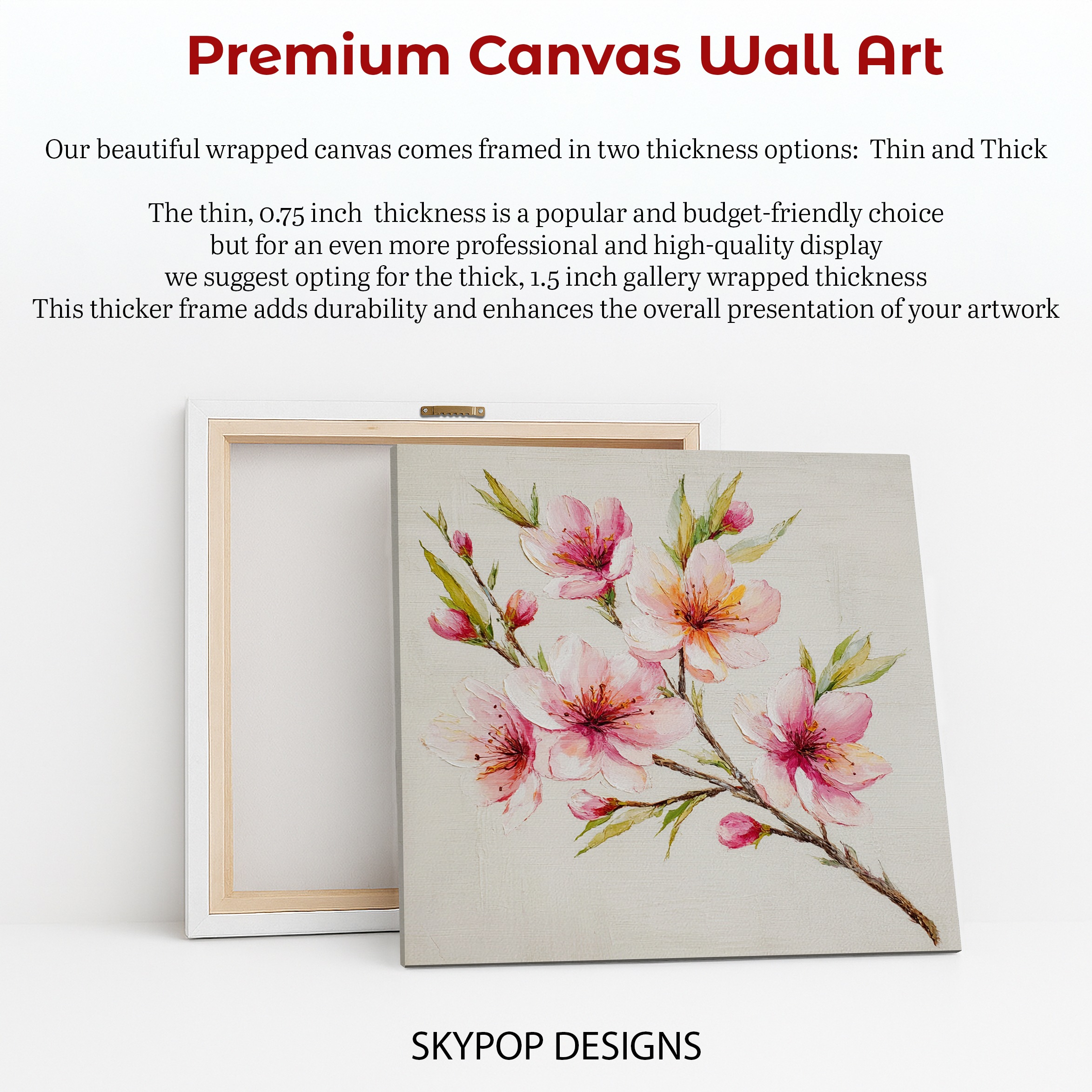 6.jpg Cherry Blossom Branch Art