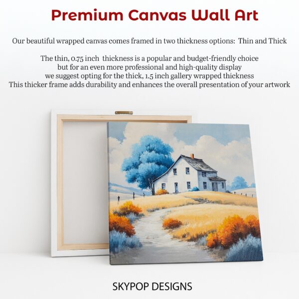 Countryside Farmhouse Art