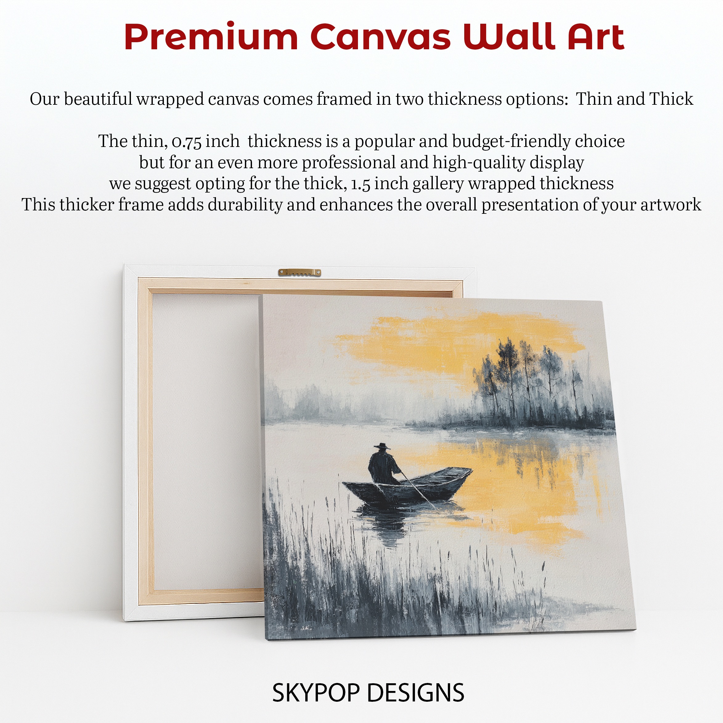 6.jpg Misty Lake Fisherman Art
