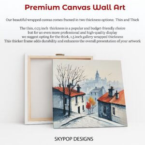 European City Rooftops Art