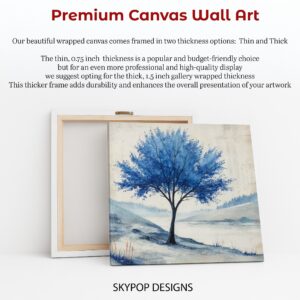 Blue Tree Art