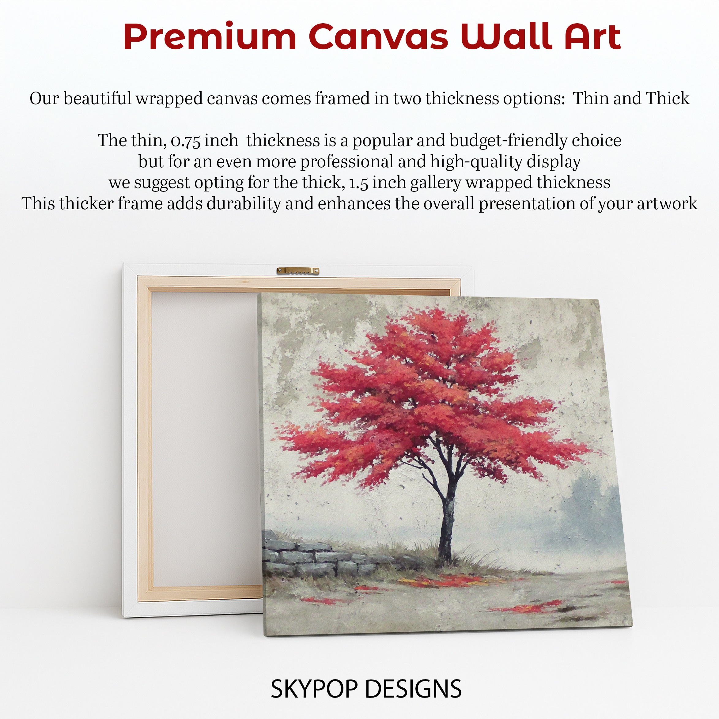 6.jpg Red Maple Tree Art