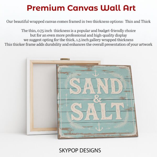 Coastal Sand & Salt Art