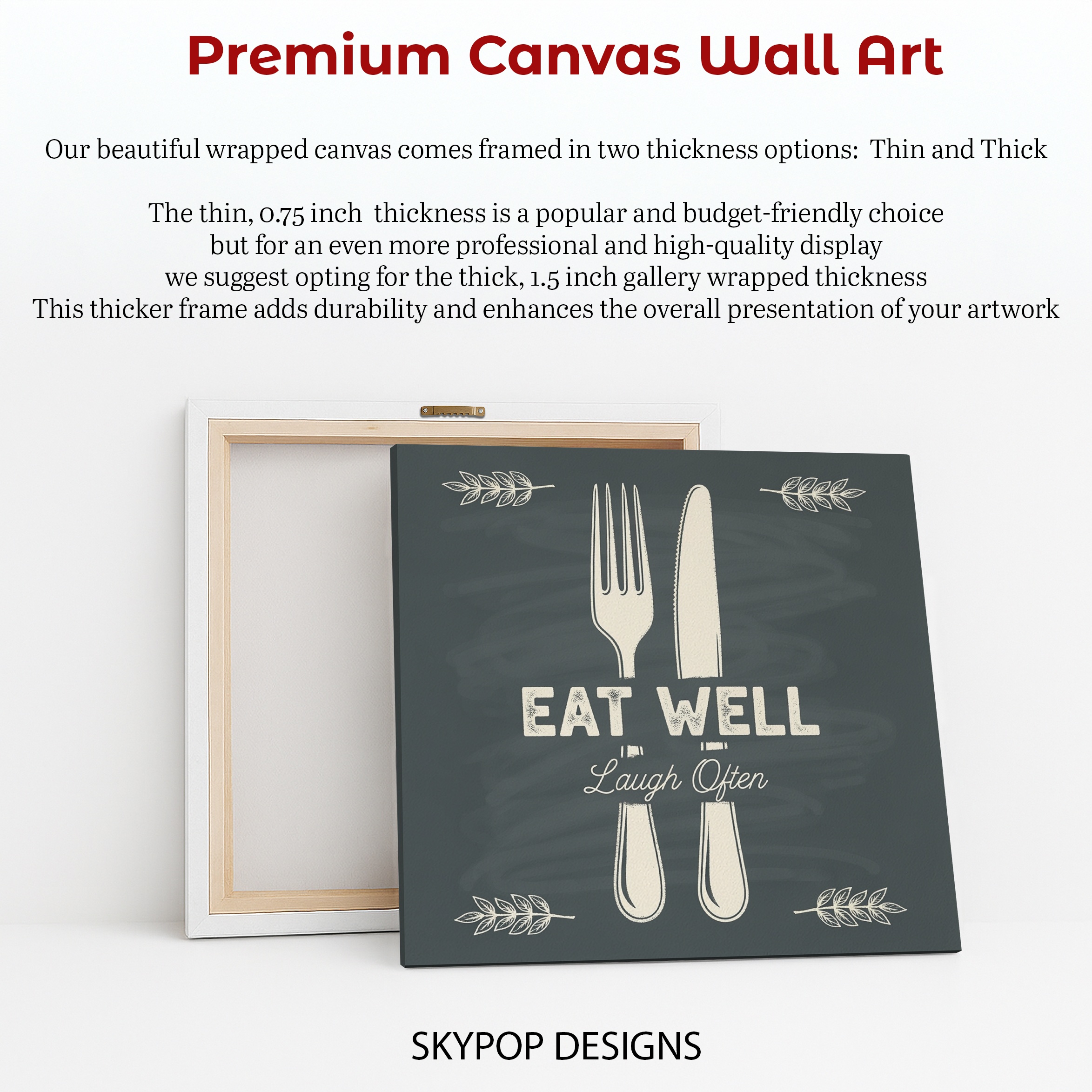 6.jpg Eat Well Laugh Often Art