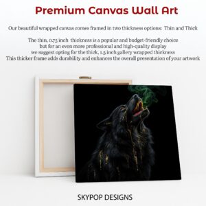 Howling Wolf Art