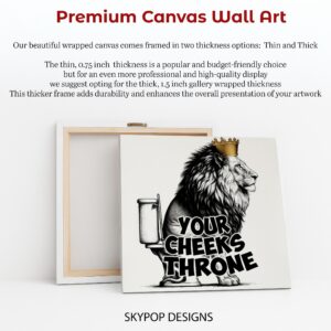 Lion King of the Throne Art