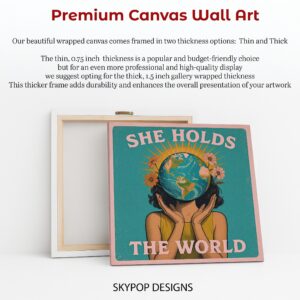 Empowered Earth Woman Art
