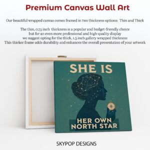 Cosmic Woman Compass Art