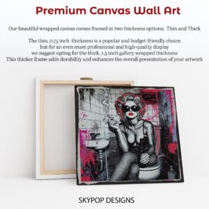 Glamorous Bathroom Diva Art