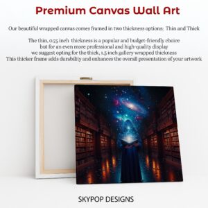 Cosmic Library Art