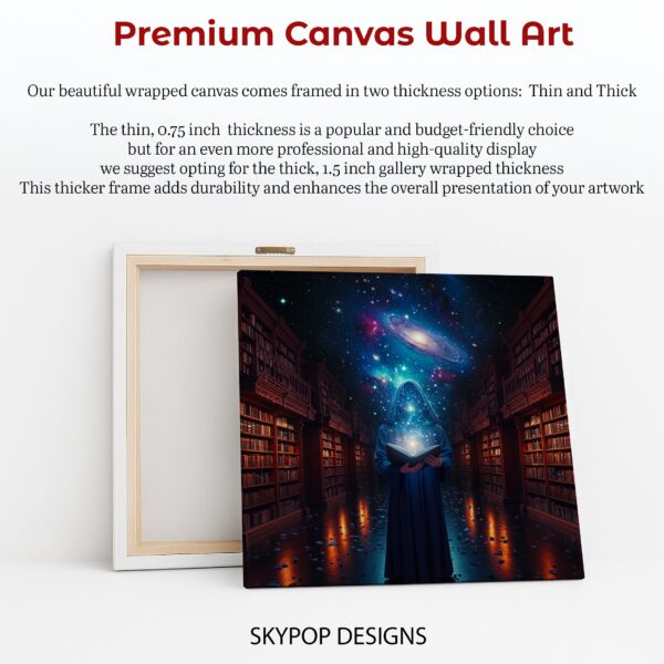 Cosmic Library Art