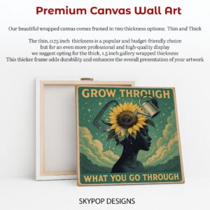 Sunflower Growth Art