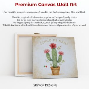 Cinco de Mayo Cactus Art