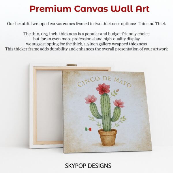 Cinco de Mayo Cactus Art