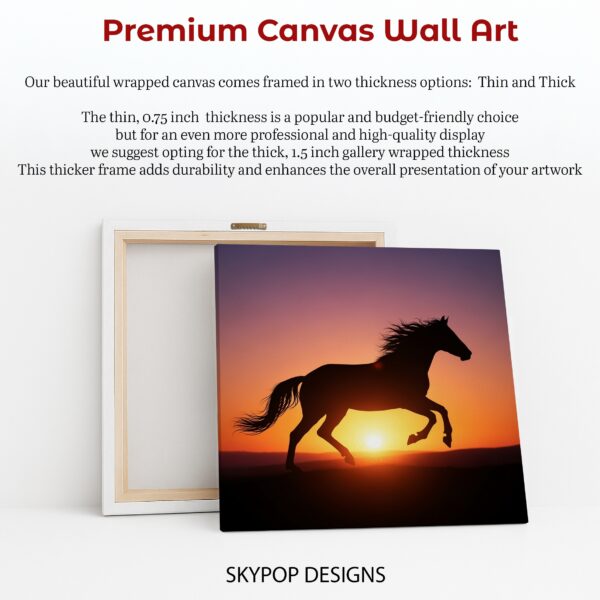 Horse Silhouette Art
