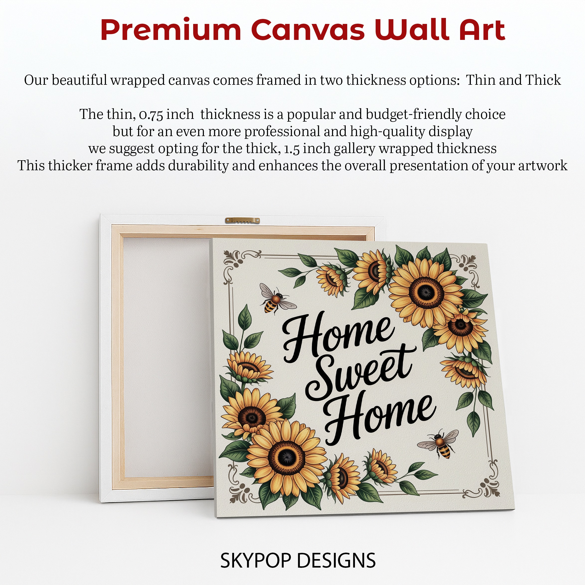 6.jpg Sunflower Home Sweet Home Art