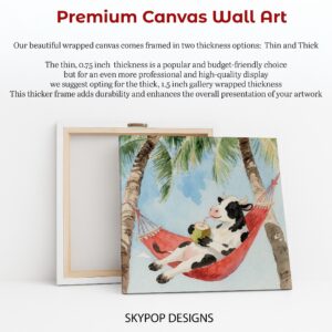 Cow Hammock Art