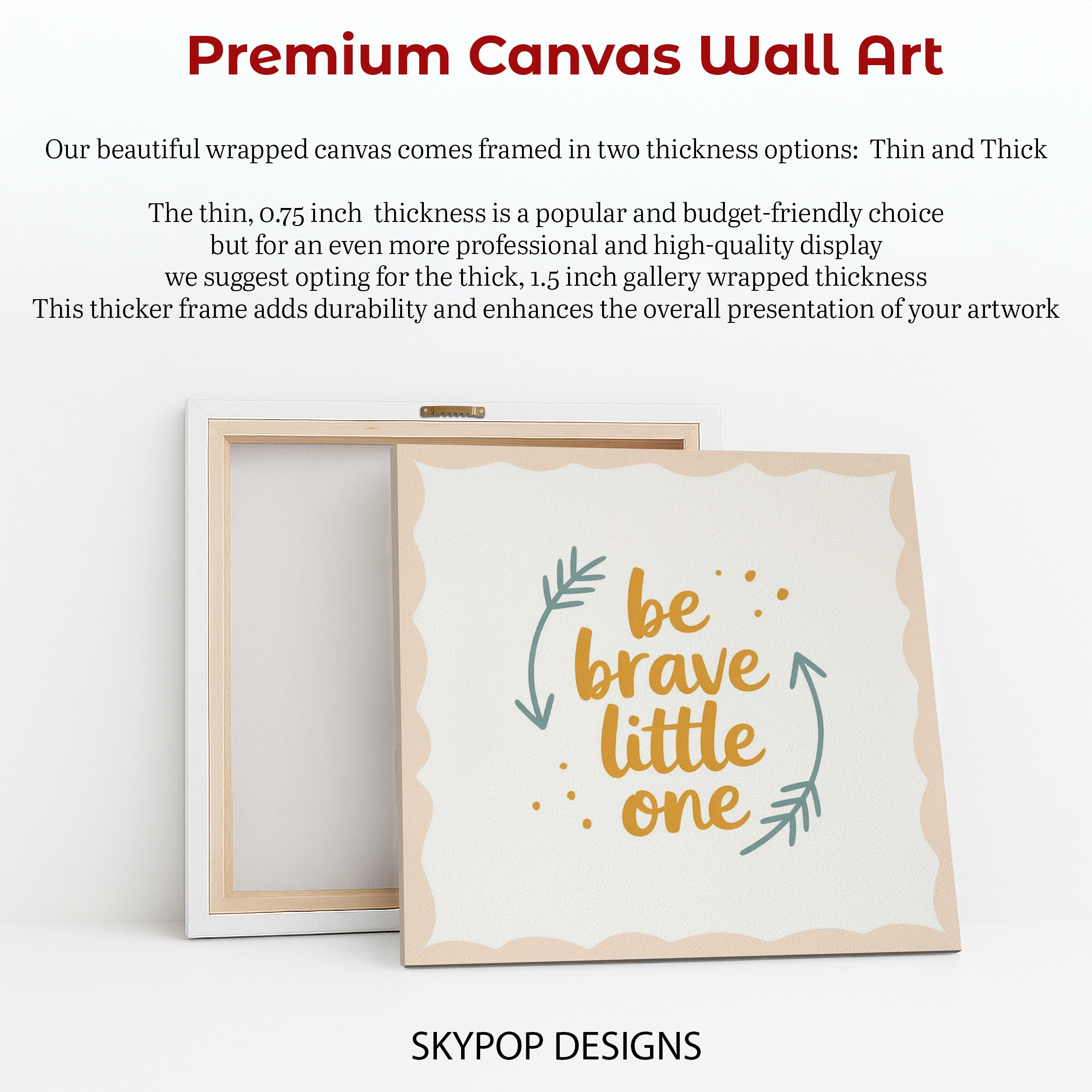 6.jpg Be Brave Little One Art