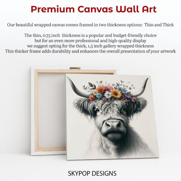 Highland Cow Art