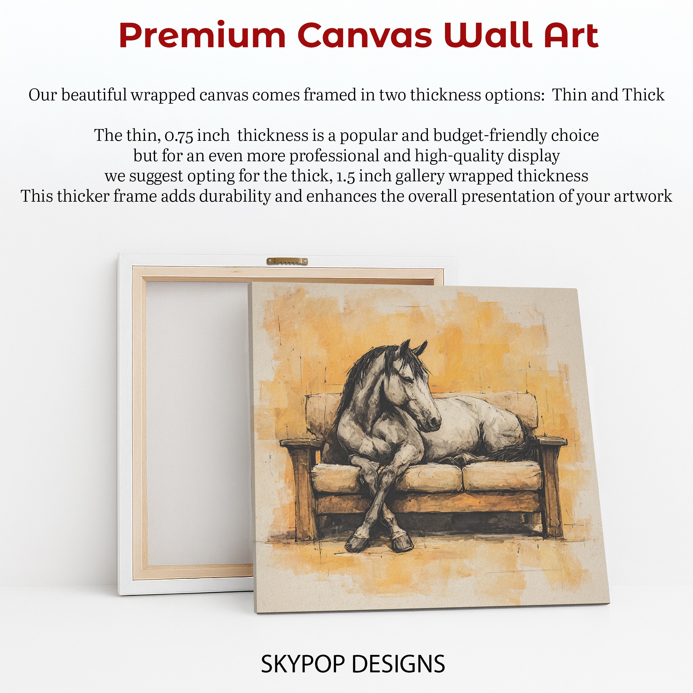 6.jpg Horse on Couch Art