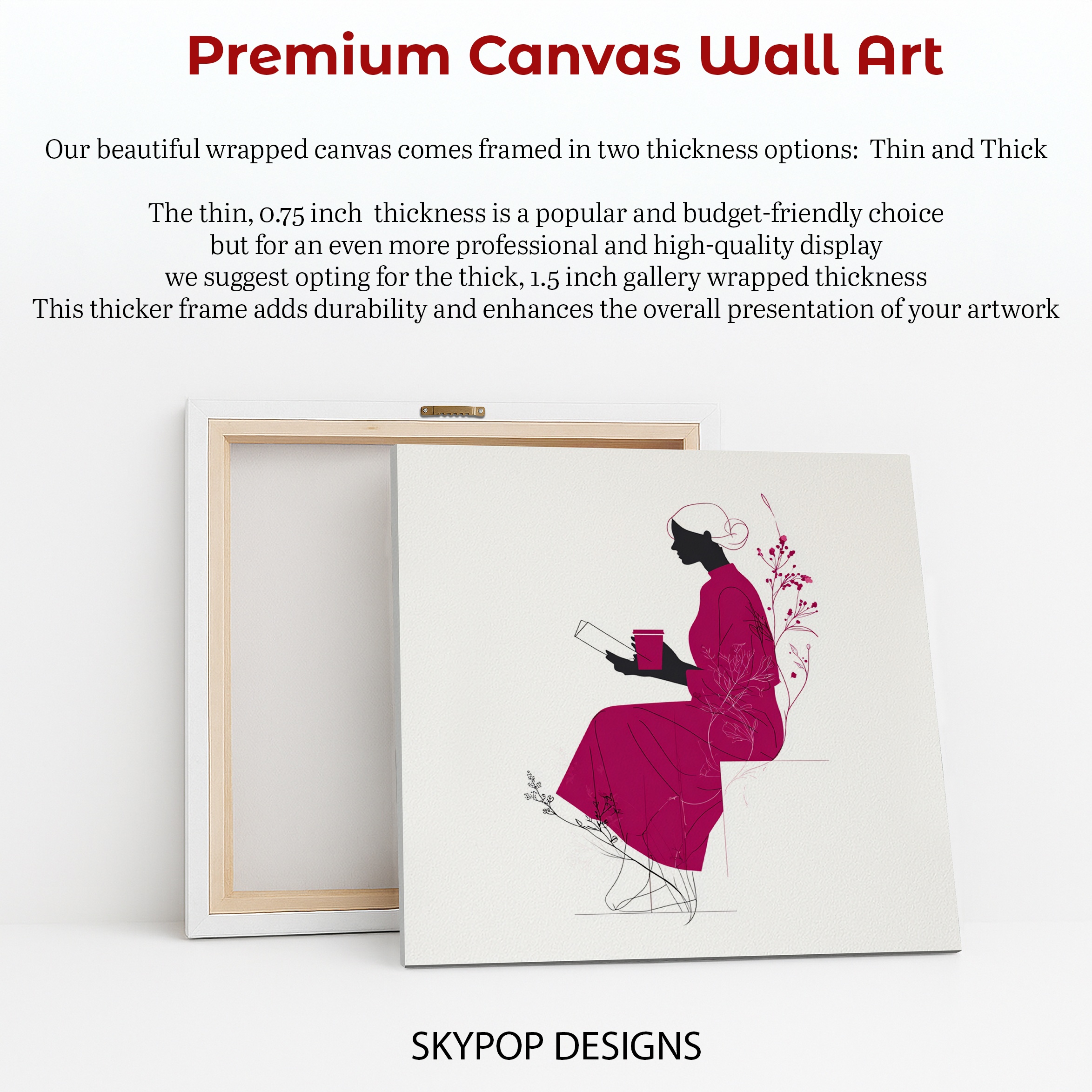 6.jpg Elegant Reader Silhouette Art