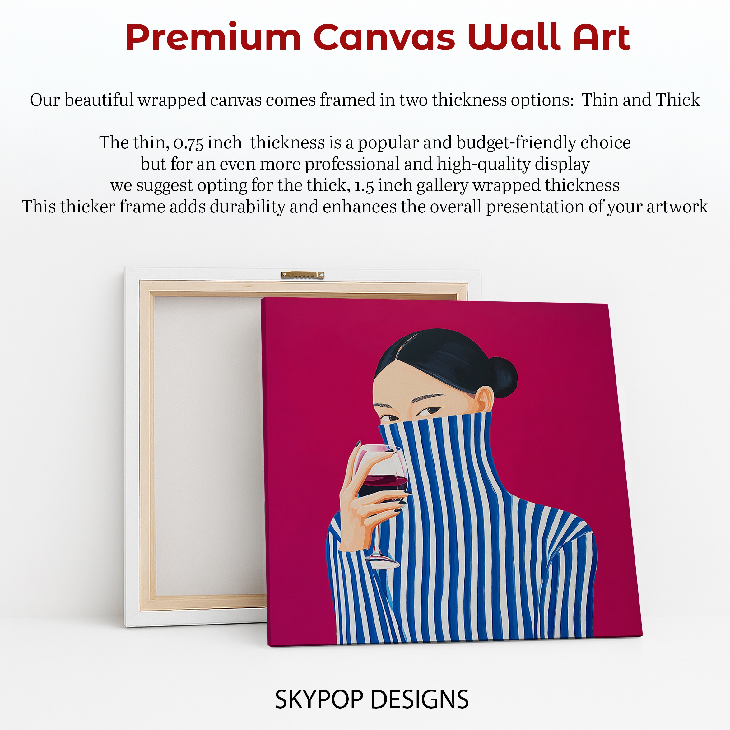 6.jpg Striped Turtleneck Art