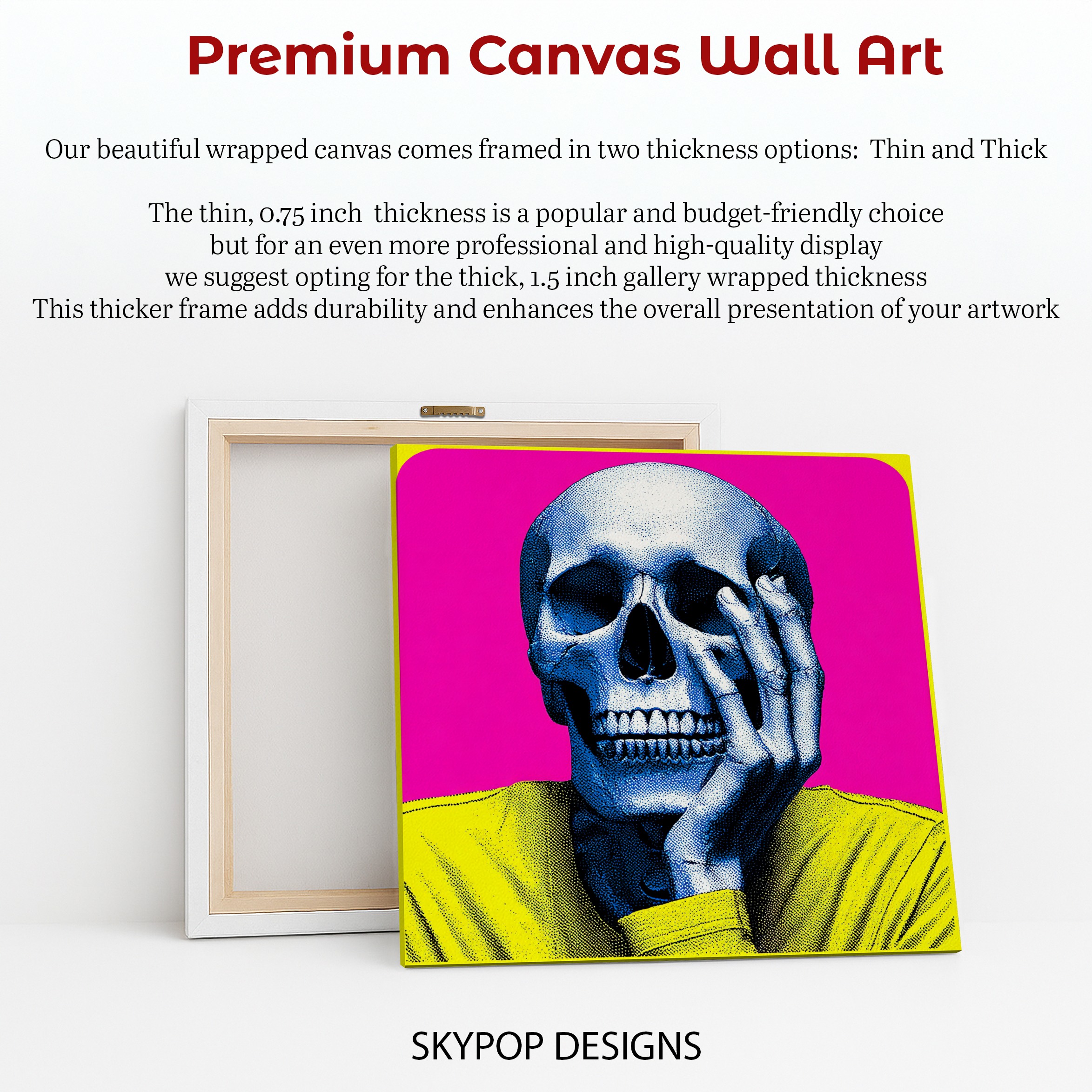 6.jpg Neon Skull Art