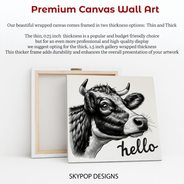 Highland Cow Art