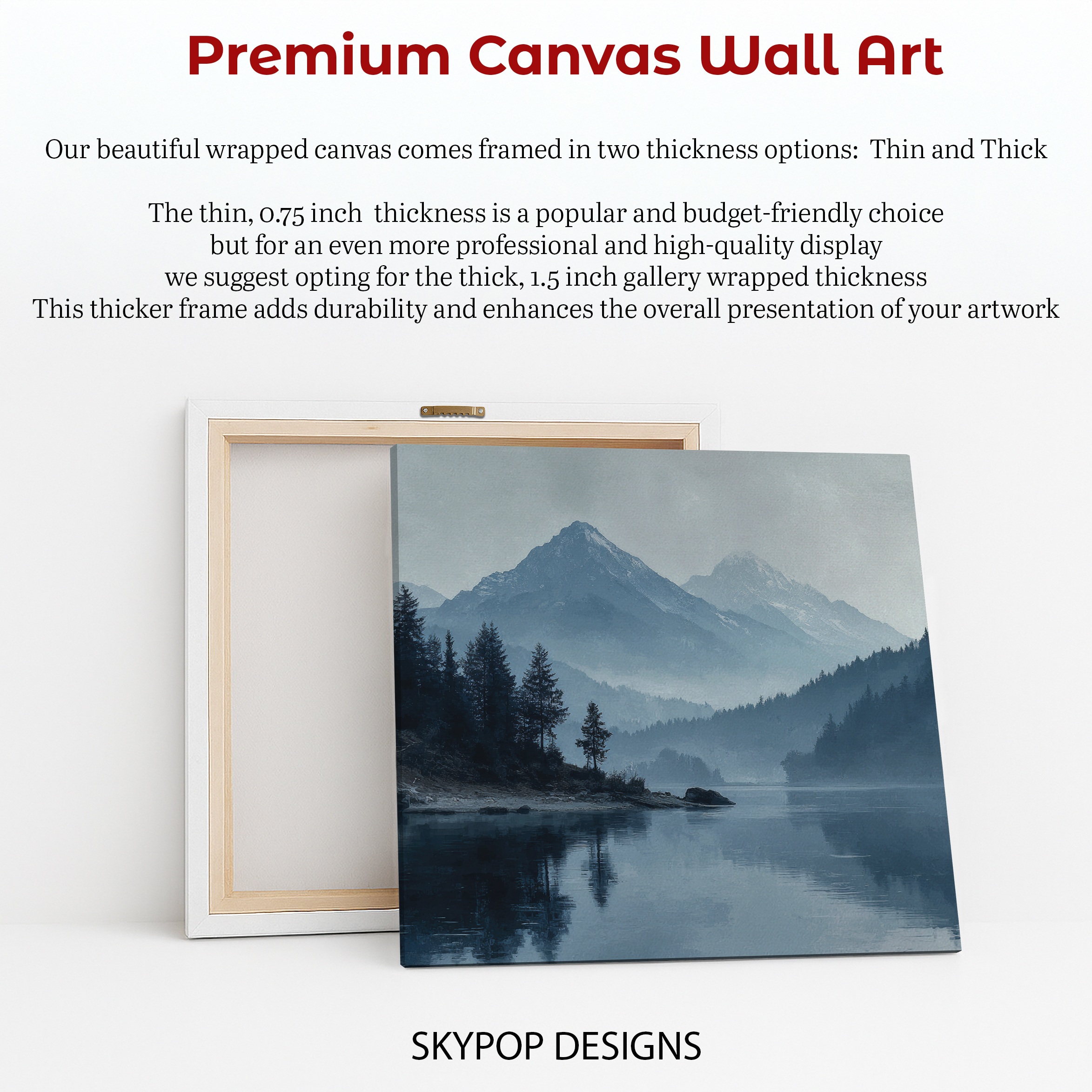 6.jpg Misty Mountain Lake Art