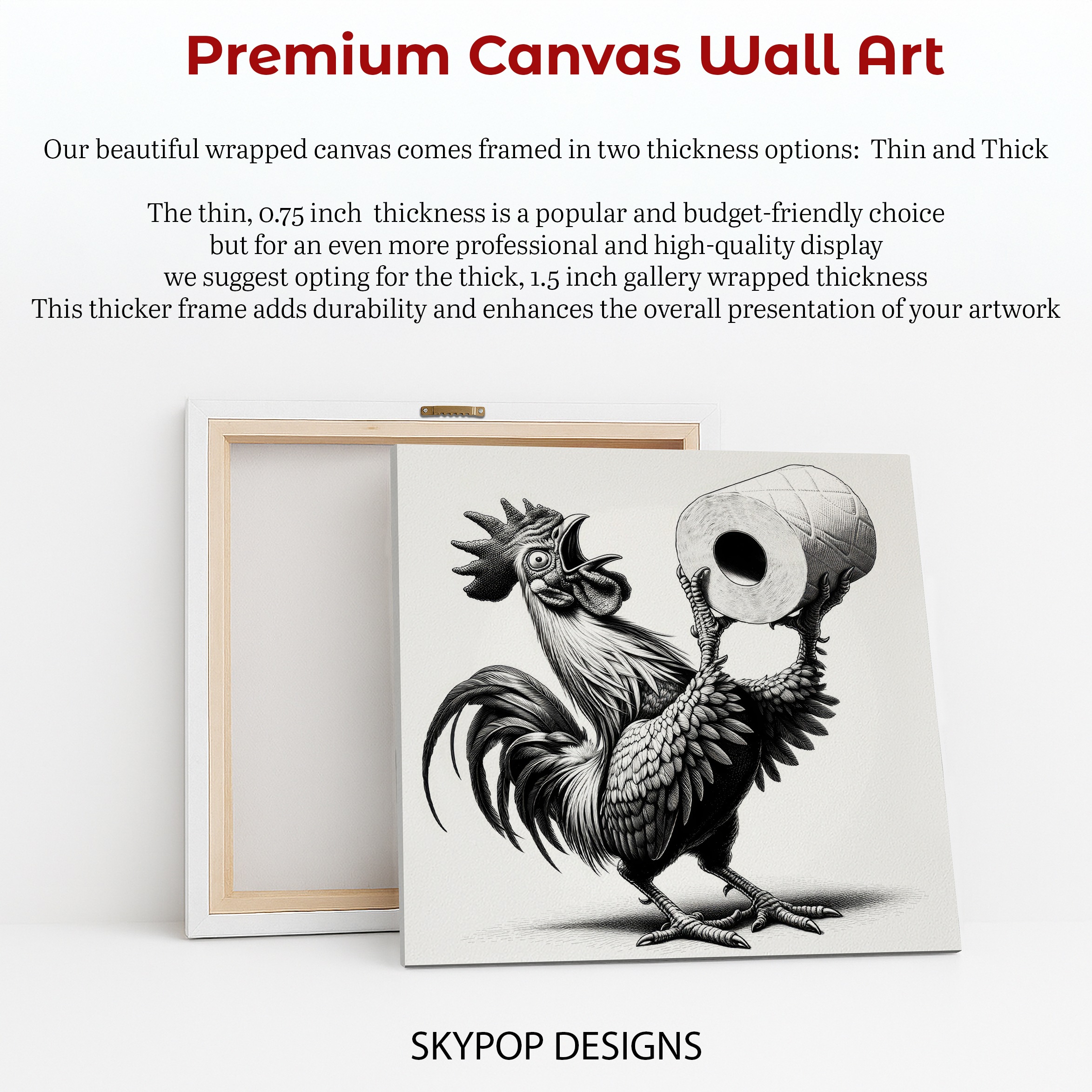 6.jpg Rooster Toilet Paper Art