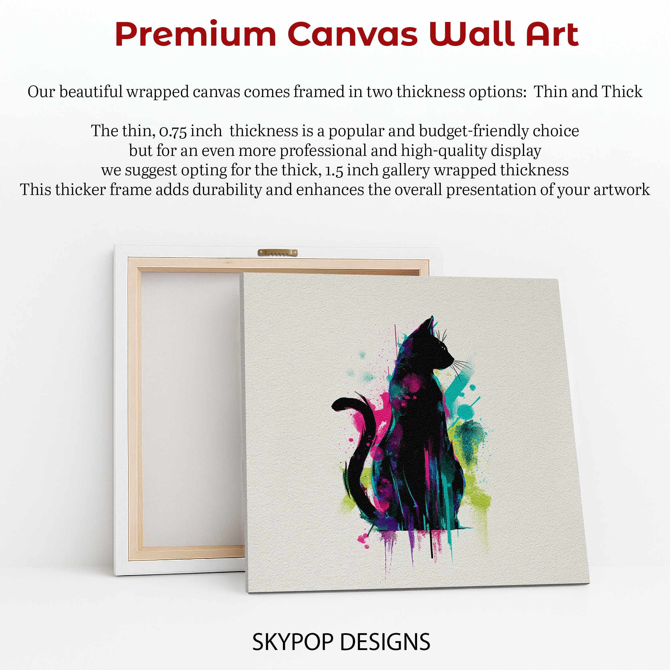 6.jpg Colorful Cat Art