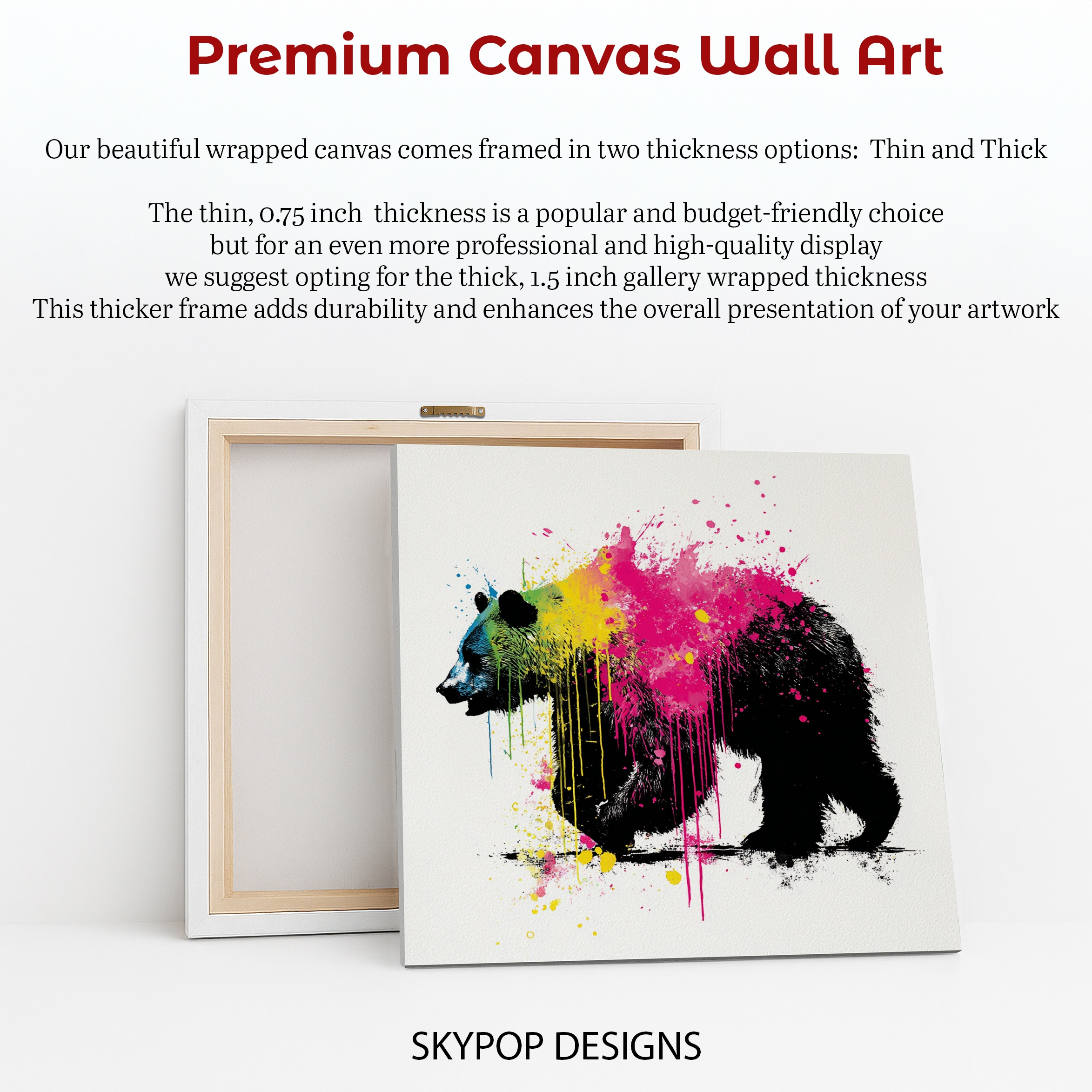 6.jpg Colorful Bear Art