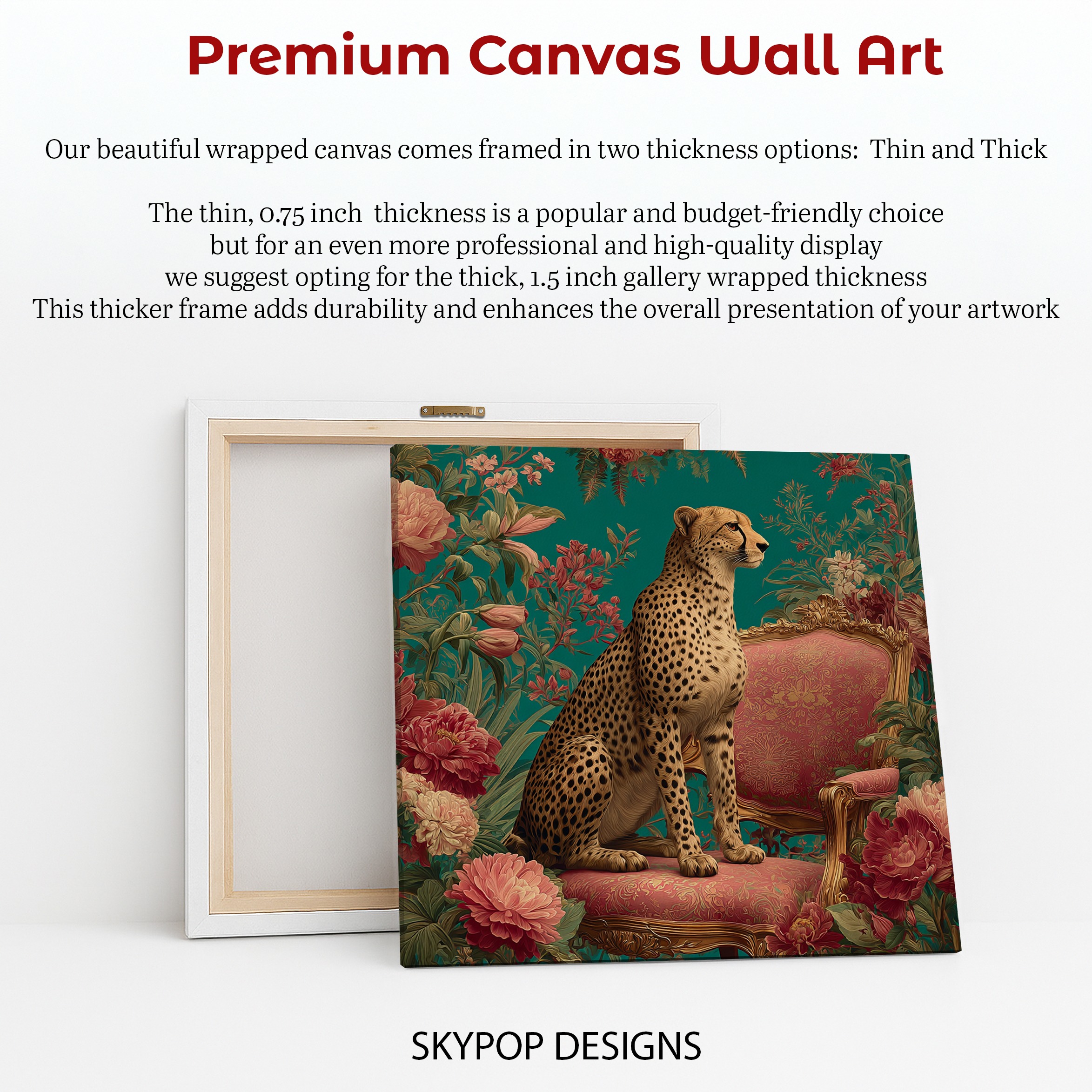 6.jpg Cheetah Floral Throne Art