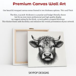 Highland Cow Art