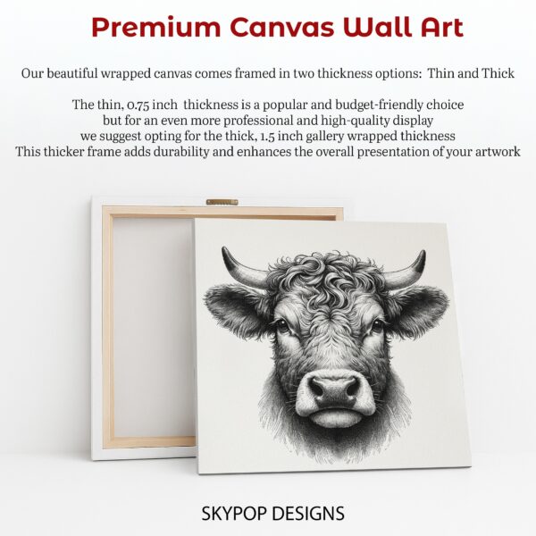 Highland Cow Art