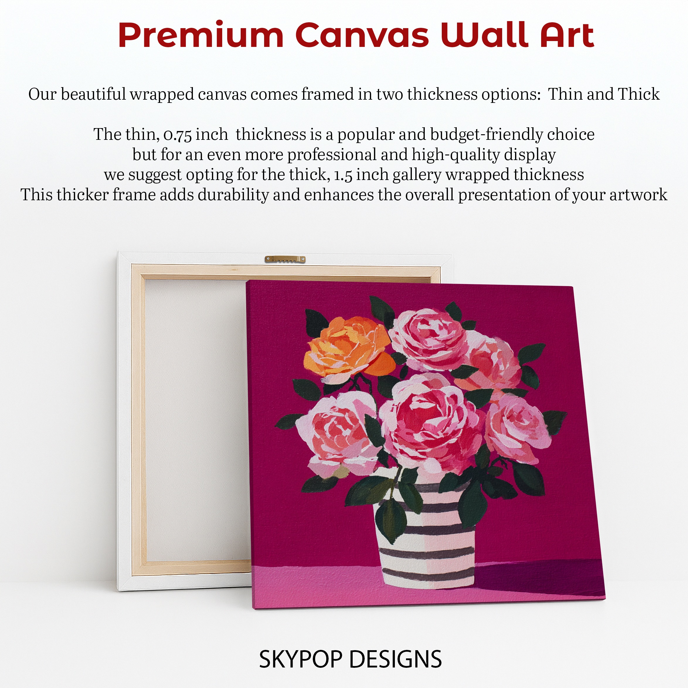 6.jpg Vibrant Rose Bouquet Art