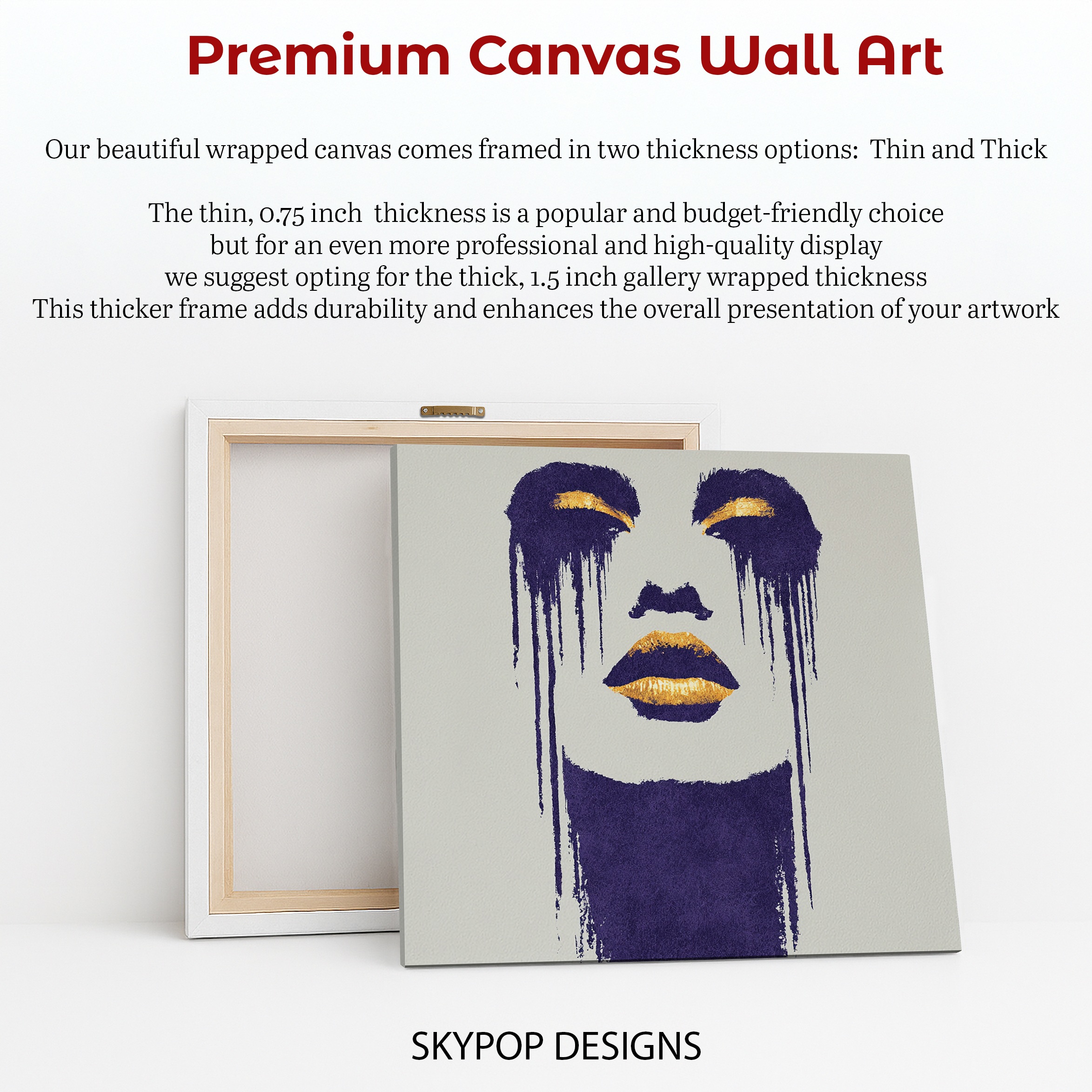 6.jpg Dripping Gold Lips Art