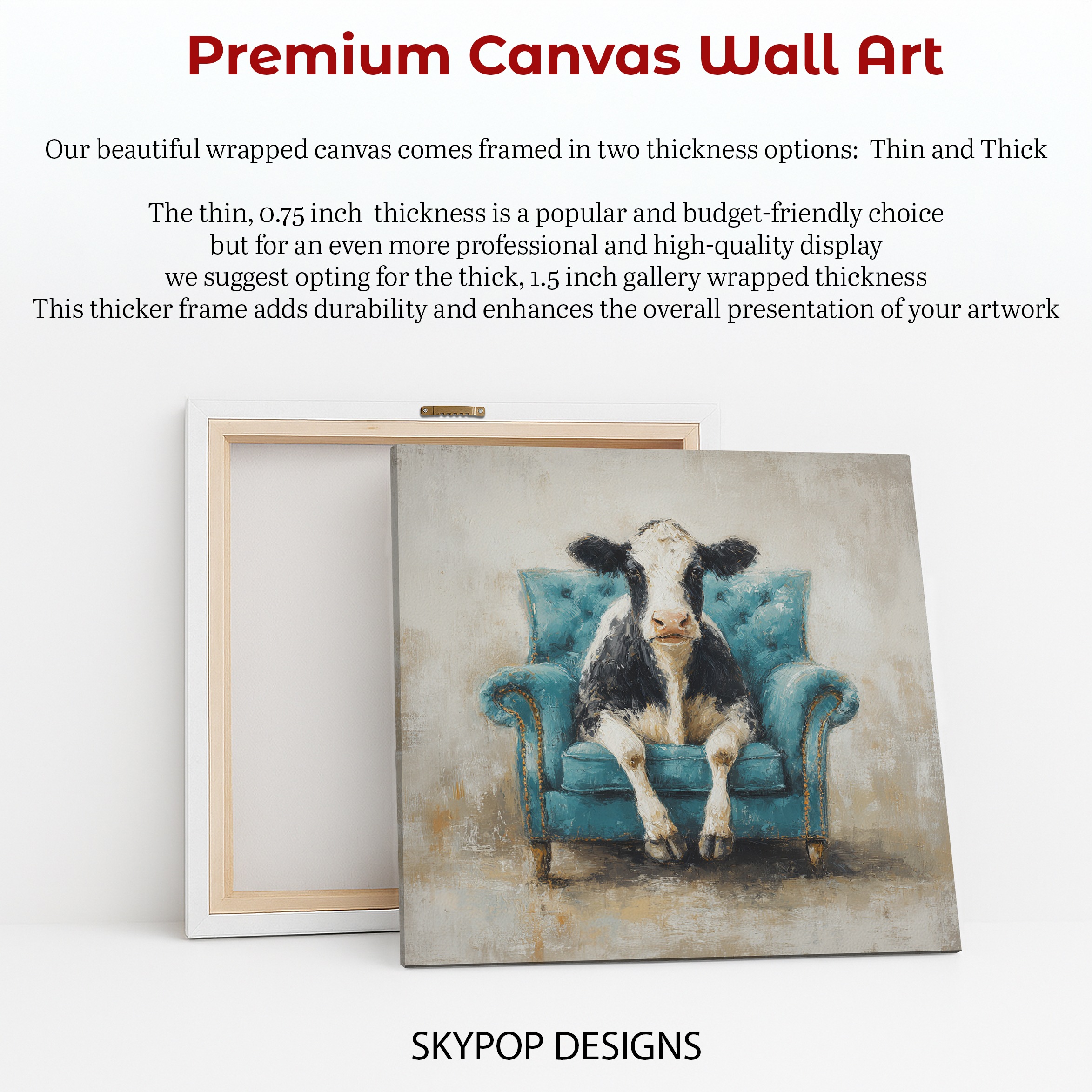 6.jpg Cow in Armchair Art