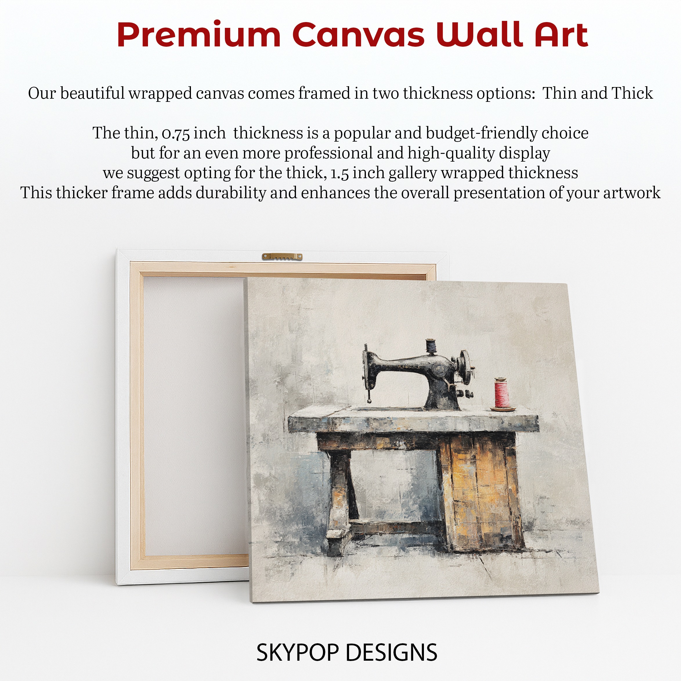 6.jpg Vintage Sewing Machine Art