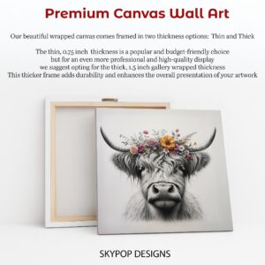 Highland Cow Art