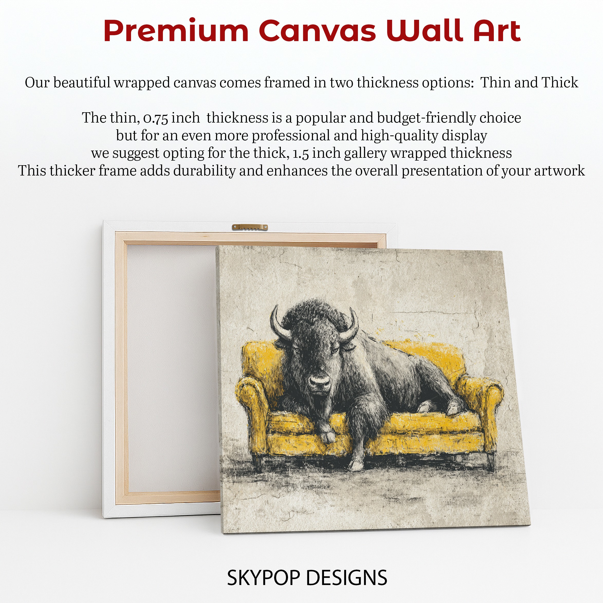 6.jpg Bison on Couch Art