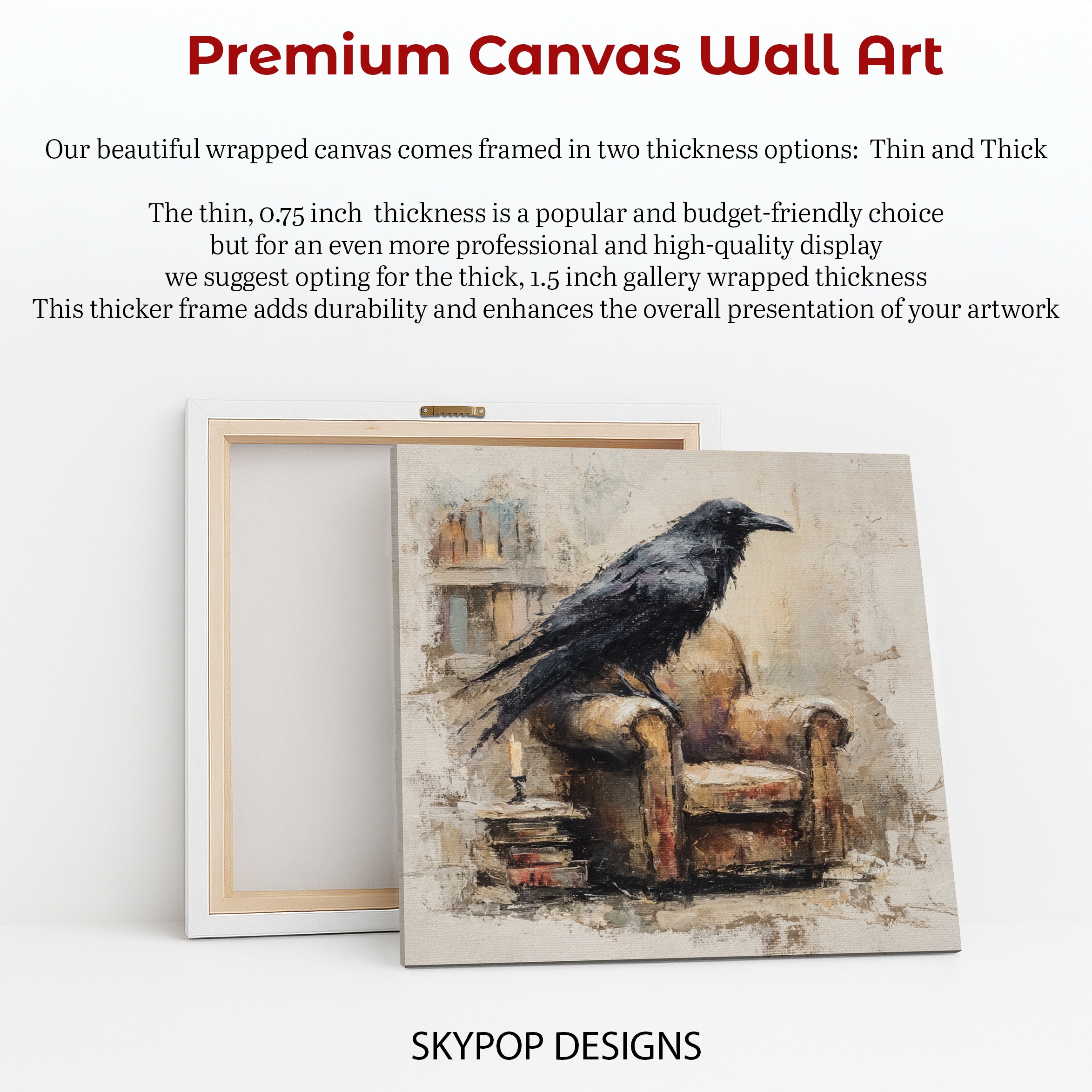 6.jpg Raven Armchair Art