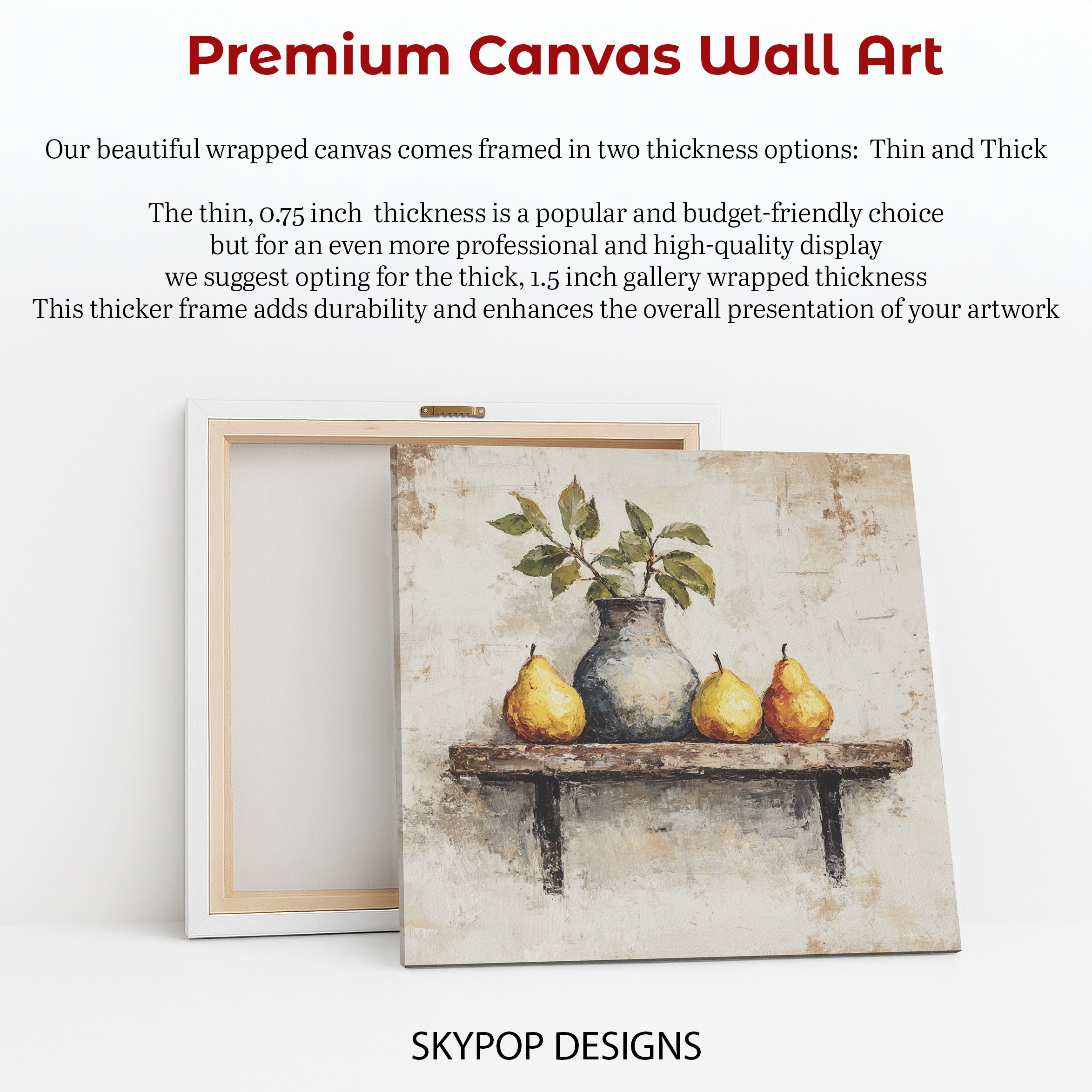 6.jpg Pears and Leaves Art