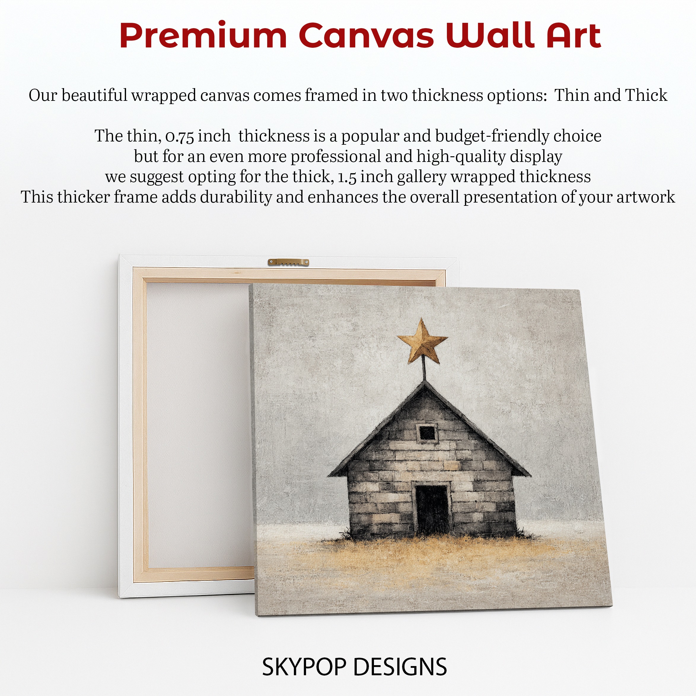 6.jpg Rustic Star Barn Art