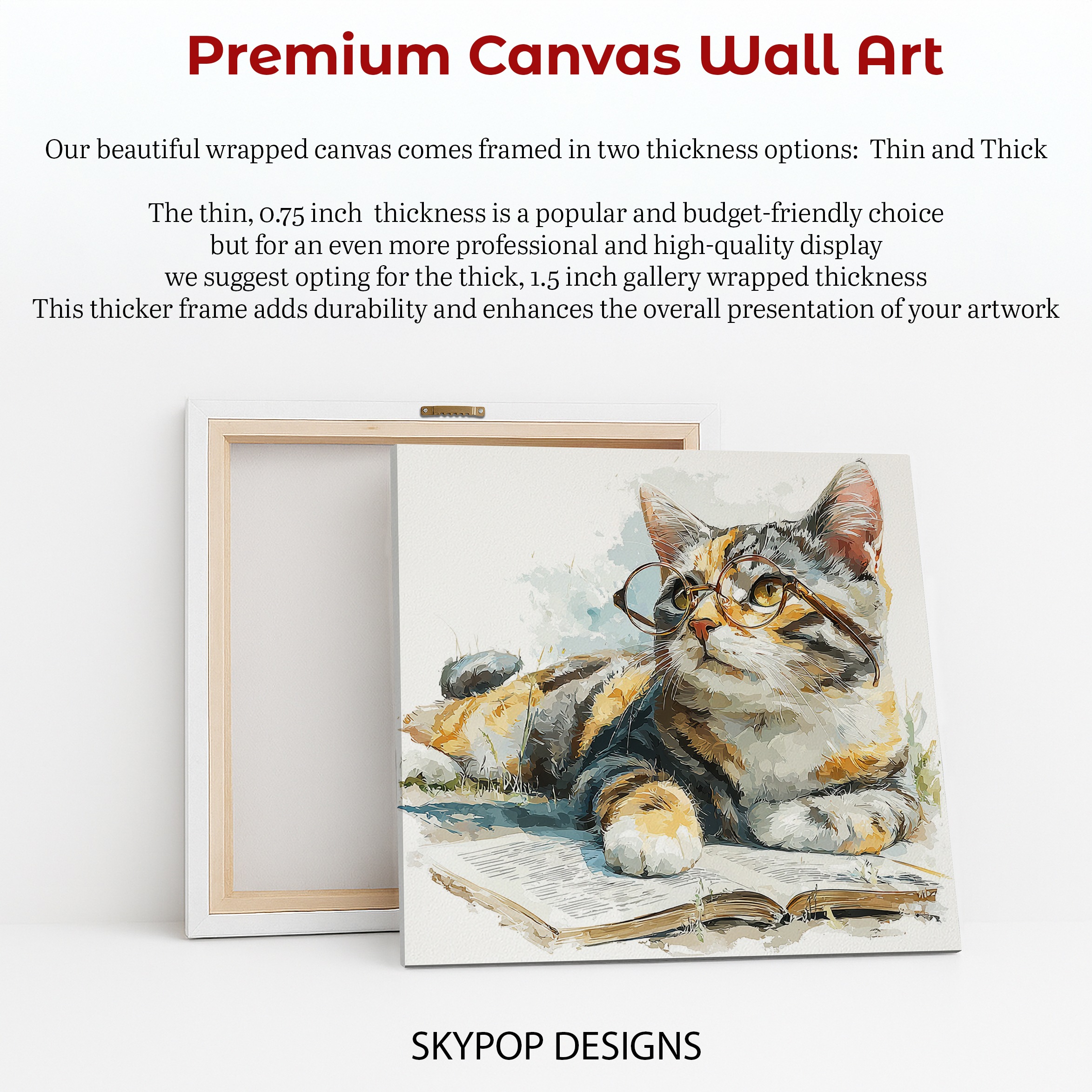 6.jpg Cat Glasses Book Art
