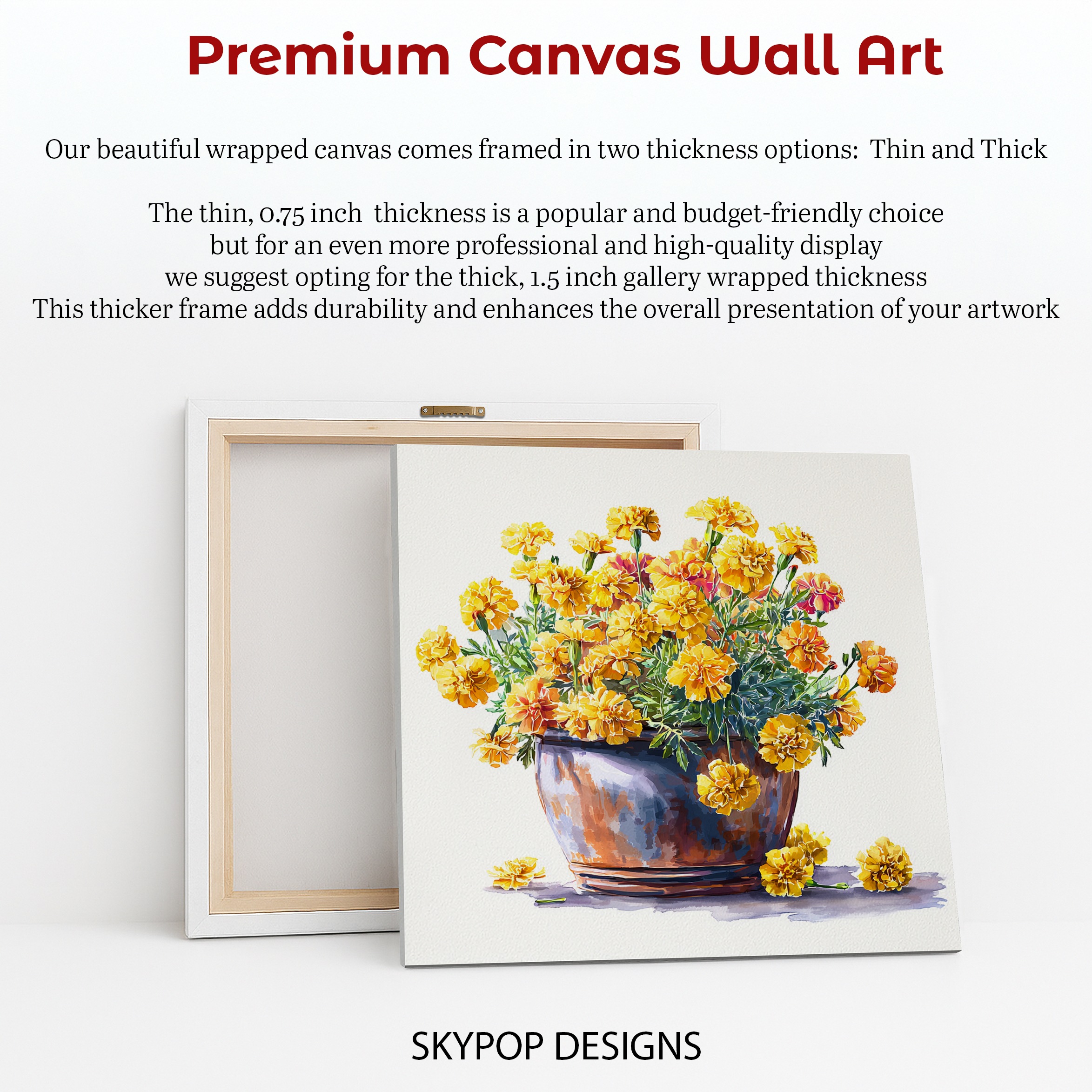 6.jpg Marigold Bouquet Art